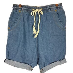One Teaspoon Super Trackie Short in Dallas Elastic Drawstring Waist NWT Size XS